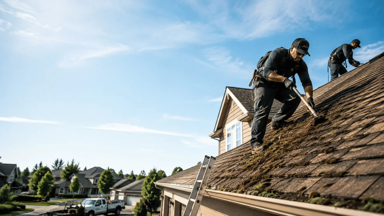 Roof Moss Removal in Richmond, OH near me